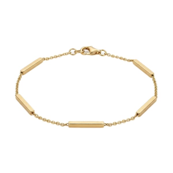 Gult gull armbånd I 18kt gull, 19cm - 01-82-149-19